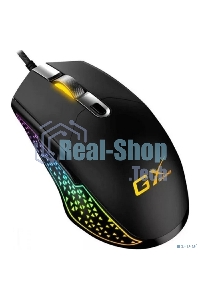 Мышь проводная Genius Scorpion M705 черный, 7200 dpi, USB, кнопки - 6