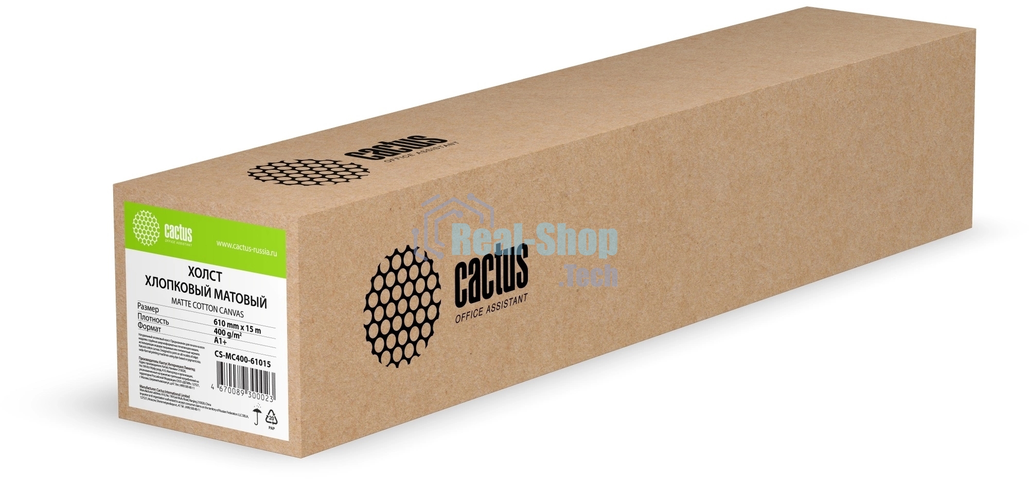 Холст Cactus CS-MC400-61015 24