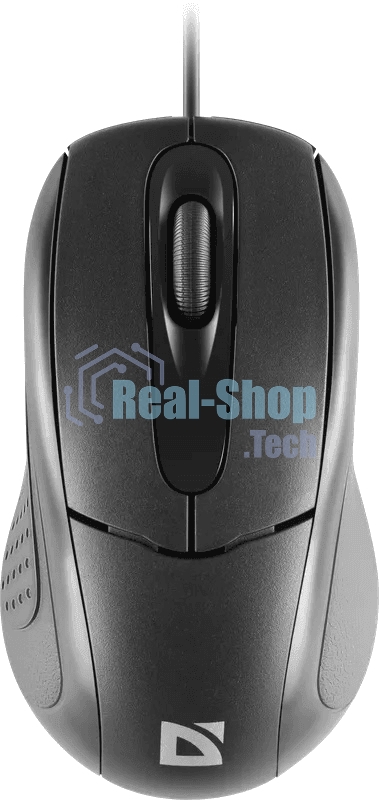 Мышь проводная Defender Standard MB-580 черный, 1000 dpi, USB, кнопки - 3