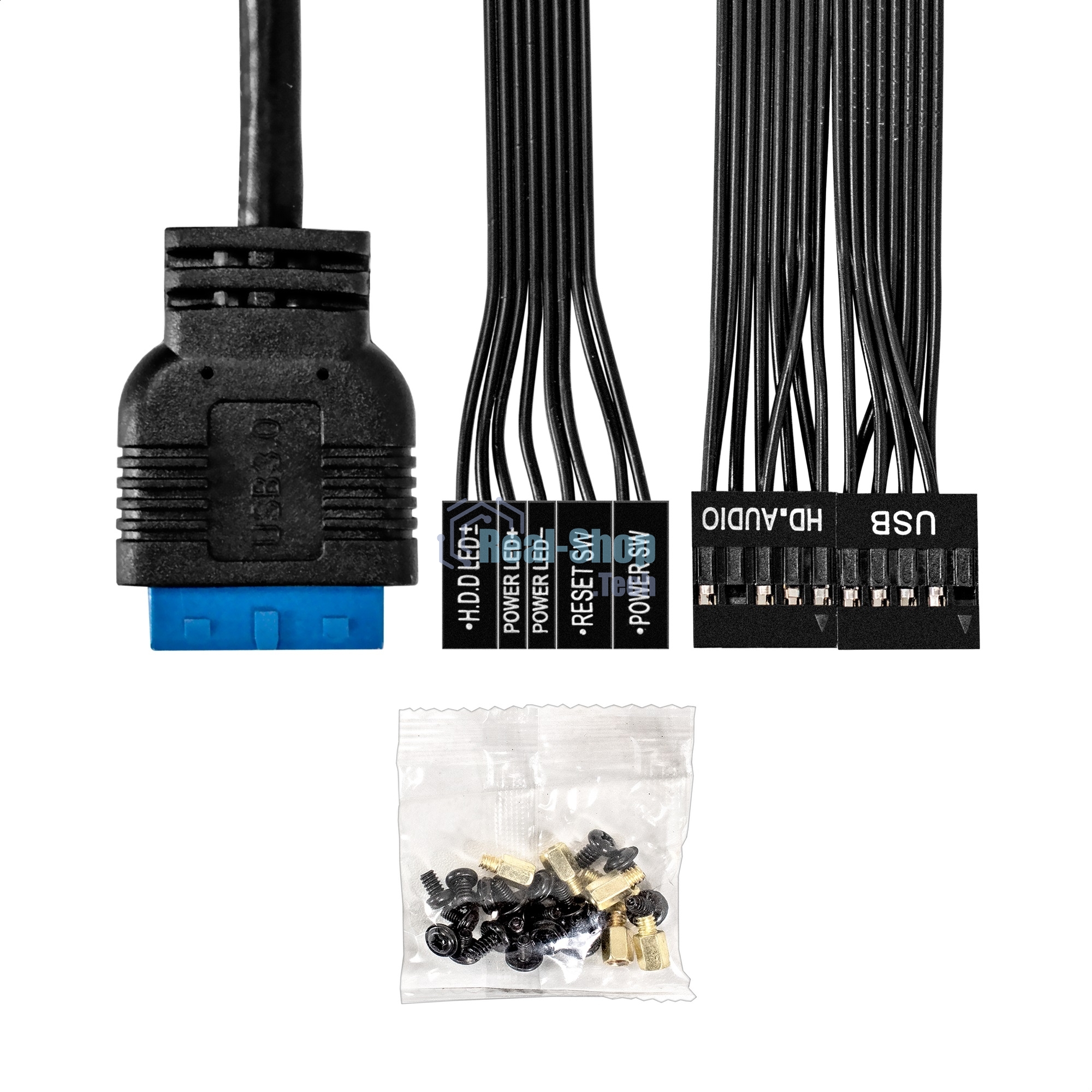 Компьютерный корпус Minitower ExeGate BAA-308U2-UNS400 (mATX, БП UNS400 с вент. 12см, 1хUSB/2хUSB 3.0, HD Audio, черный)