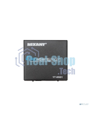 Делитель Rexant гнездо HDMI на 2 гнезда HDMI, металл