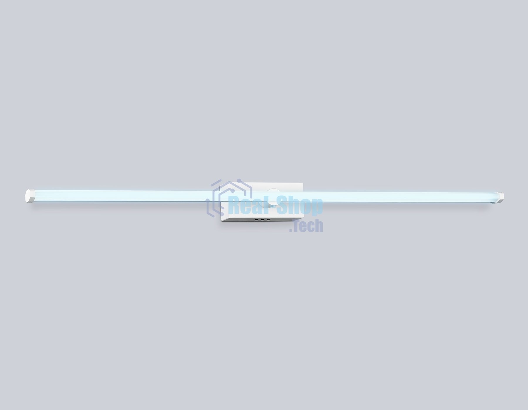 Настенный светодиодный светильник Ambrella light FL6121 WH белый 14W 3000K-6400K 610*45*80