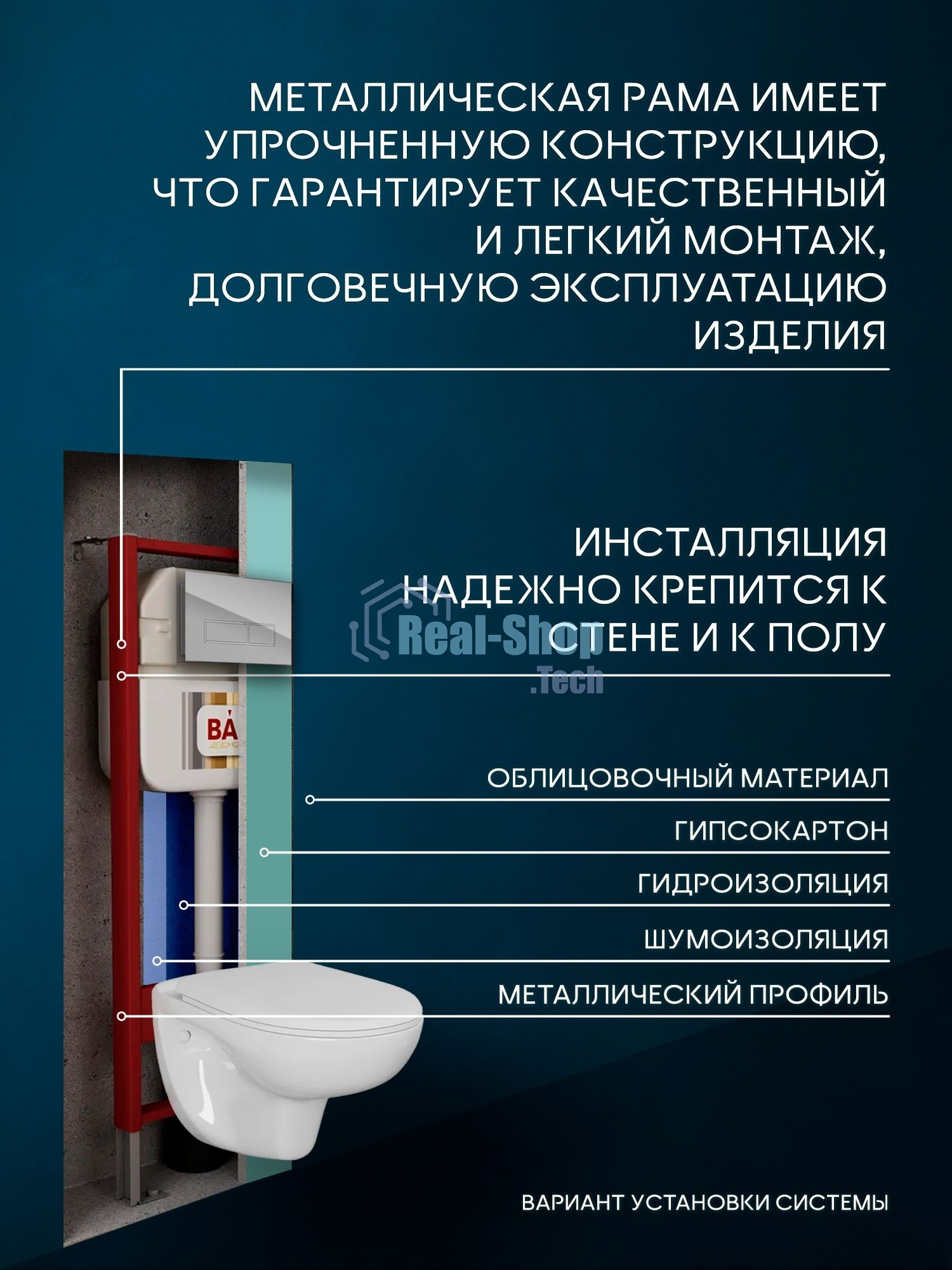 Комплект BAU 6 в 1: рамная инсталляция BAU NEO 45 для подвесного унитаза, унитаз подвесной безободковый Bau Novo, быстросъемное сиденье микролифт, клавиша смыва BAU Pulse, хром/вставка хром