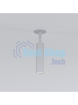Diffe светильник встраиваемый серебряный 8W 4200K (25040/LED)