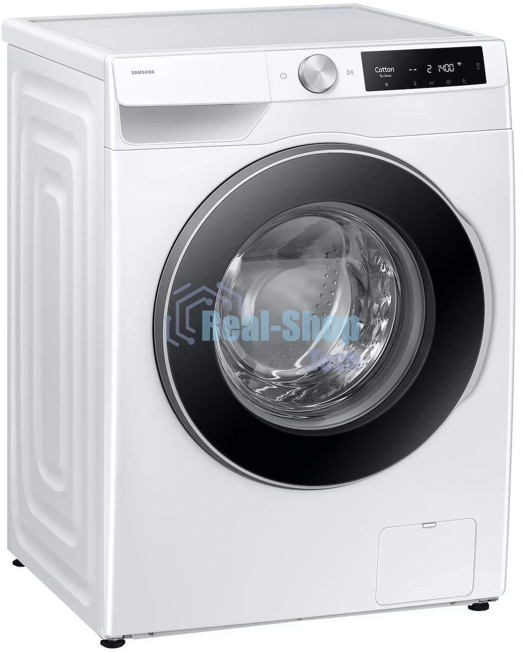 Стиральная машина Samsung WW90DG6U34LELP белый, загрузка фронтальная 9 кг, 1400 об/мин., класс: A