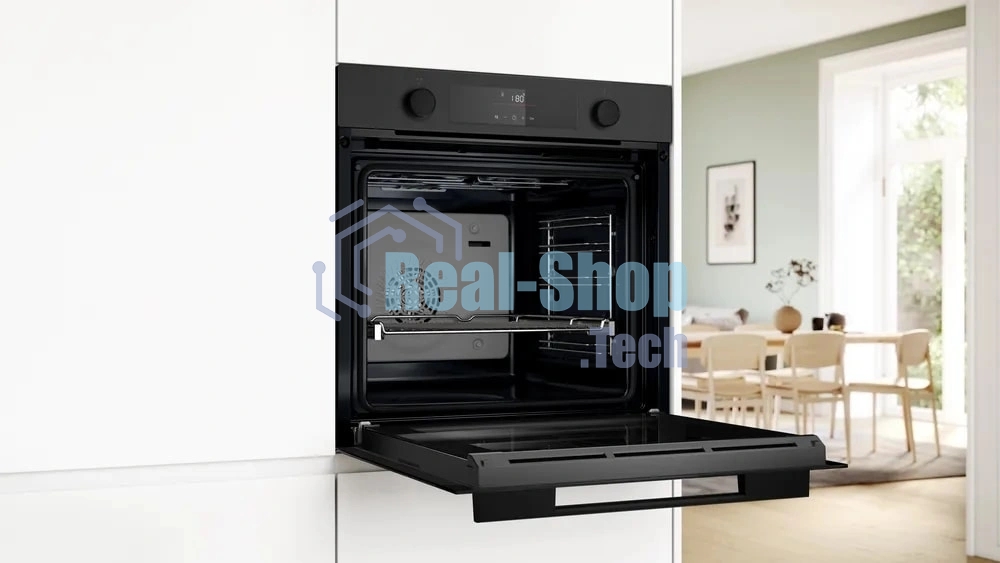 Духовой шкаф электрический Bosch HUA736EG0T черный