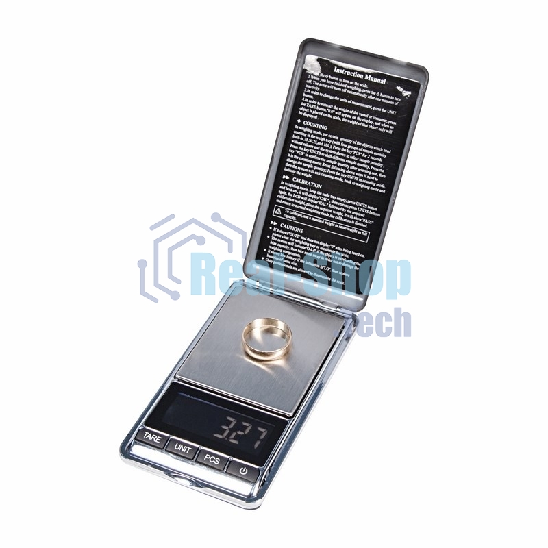 Весы карманные электронные Rexant от 0,01 до 100 грамм