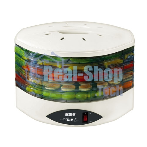 Сушилка для овощей и фруктов Mystery MDH-322 белый 250W