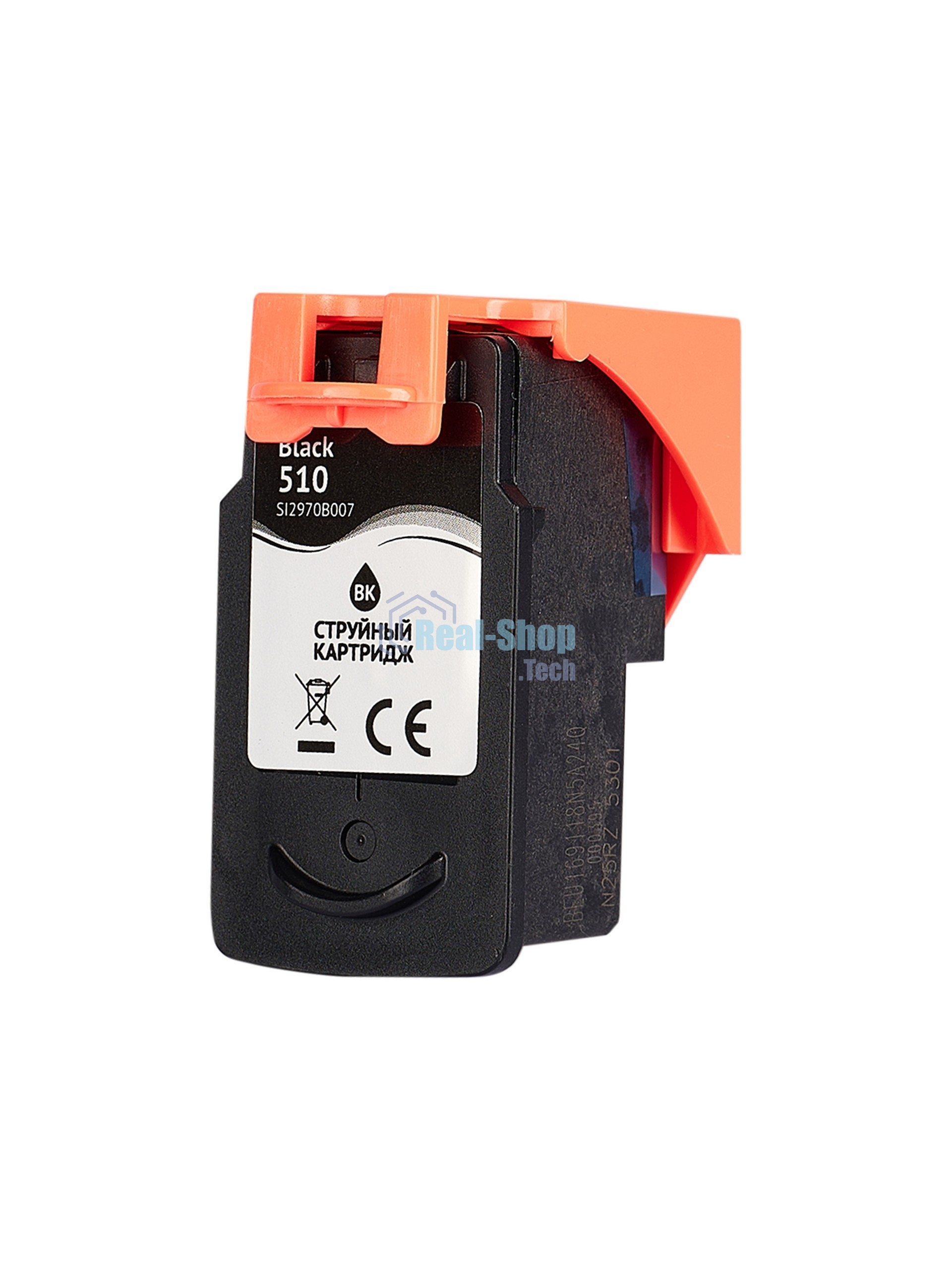 Картридж струйный Sakura 2970B007 (510 Black) для Canon, черный, 9 мл., 220 к.