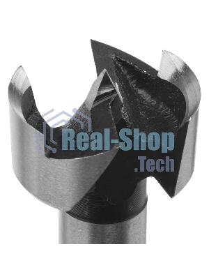 Набор сверл Форстнера по дереву Sparta 10-15-20-25-35 мм, 5 шт, в дерев. боксе, цилин. хвостовик