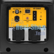 Генератор инверторный Denzel GT-2200iS, 2,2 кВт, 230 В, бак 4 л, закрытый корпус, ручной старт