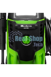Моечная машина высокого давления Сибртех АМ-1800, 1800 Вт, 140 бар, 350 л/ч, колесная