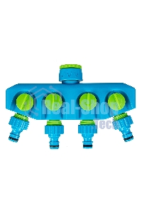 Разветвитель четырехканальный, с внутренней резьбой 3/4