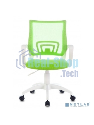 Кресло Бюрократ CH-W695NLT TW-03A TW-18 салатовый, сетка/ткань, 120 кг, механизм качания