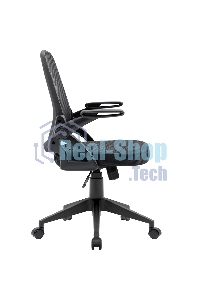 Кресло офисное Defender Office черный, сетка, регулир. подлокот