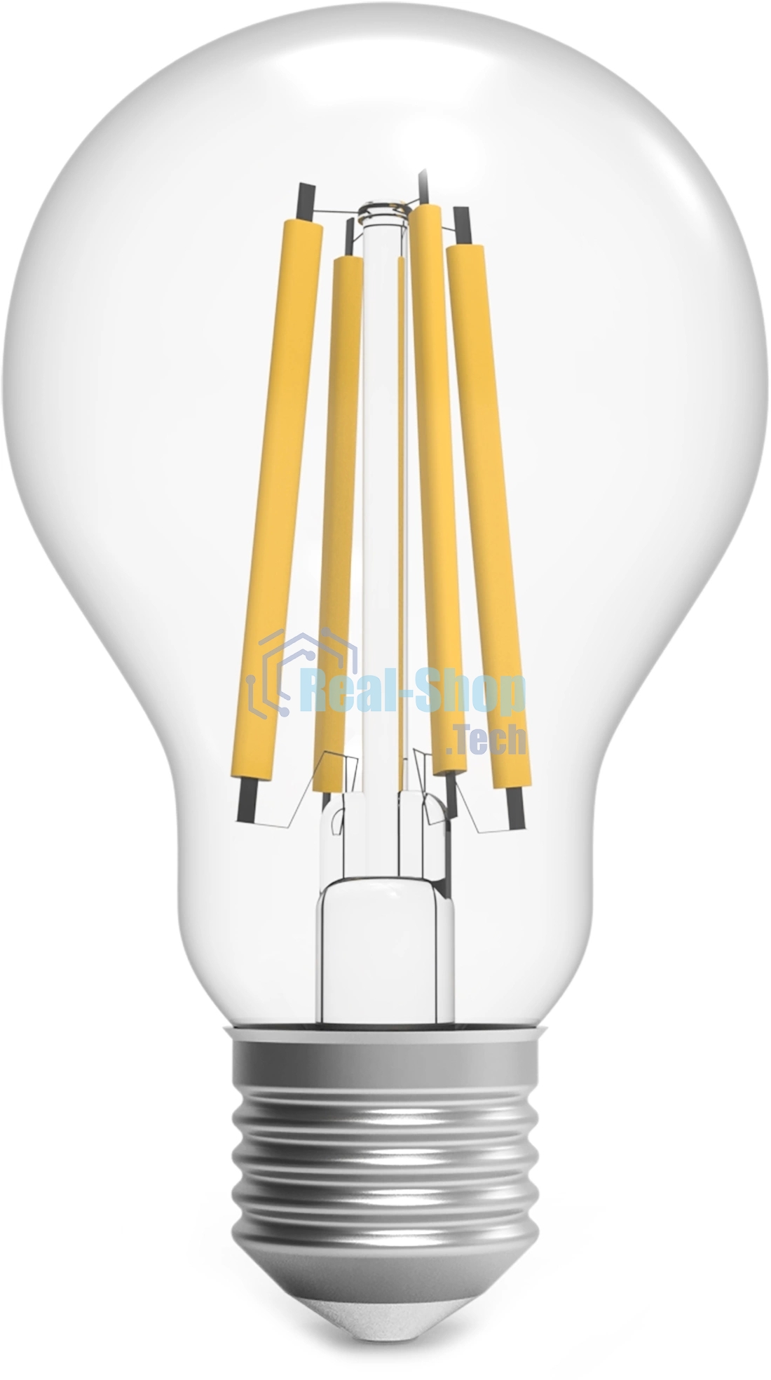 Лампа светодиодная филаментная Gauss Filament 18Вт цок.:E27 груша св.свеч.бел.теп. (упак.:10шт)
