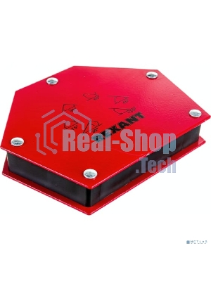 Магнитный угольник-держатель для сварки Rexant на 6 углов усилие 34кг