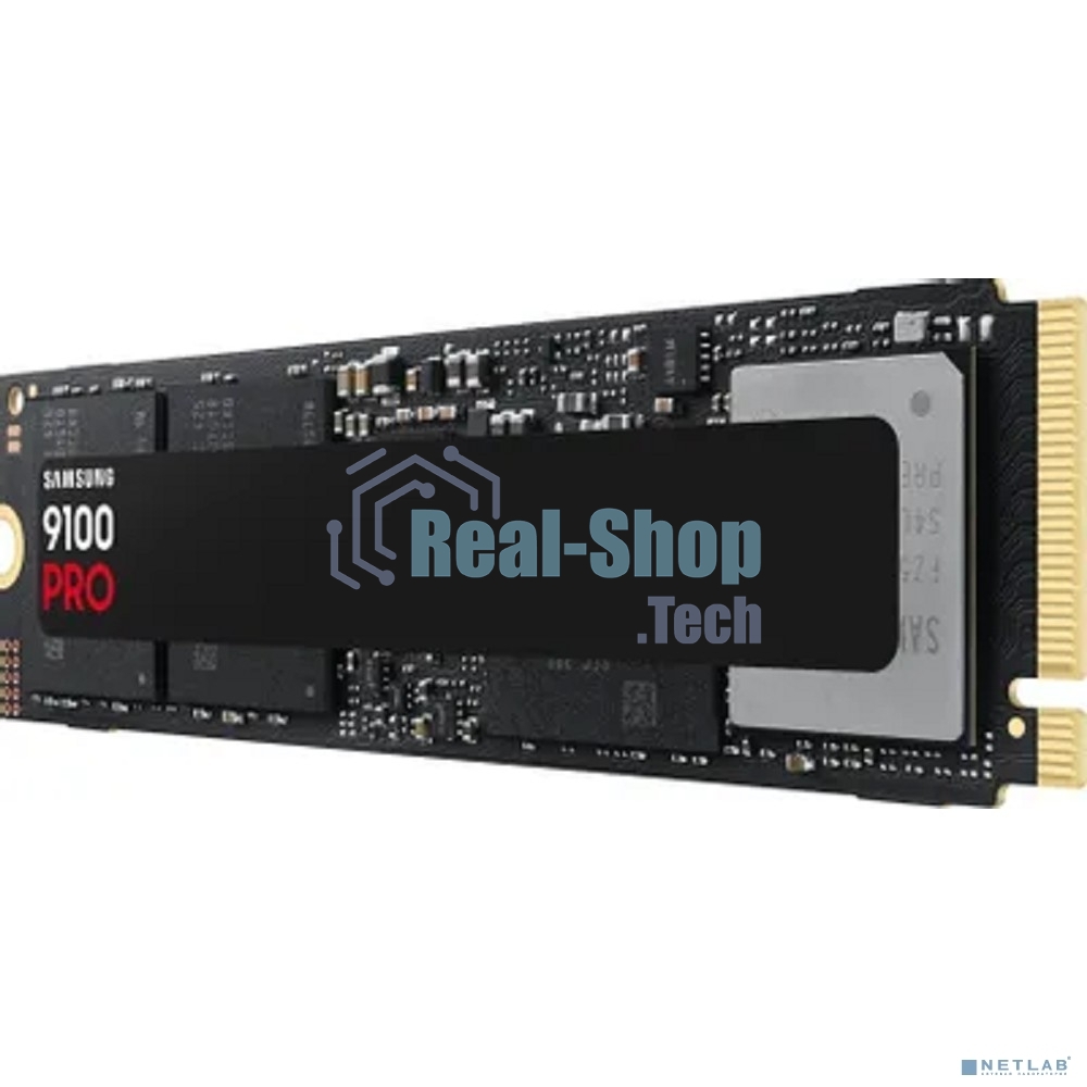 Накопитель SSD 1Tb Samsung 9100 PRO, M.2, PCI-E 5.0 x4, TLC 3D NAND [R/W - 14800/13400 Mb/s]
