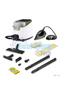 Пароочиститель напольный Karcher SC 4 Deluxe Iron EasyFix 2200Вт белый