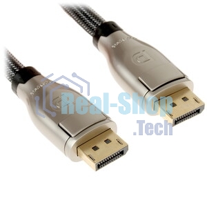Кабель V1.2 ver1.2 DisplayPort (m) DisplayPort (m) 2м черный