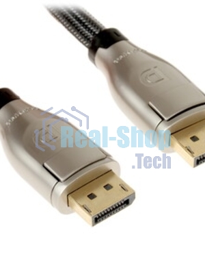 Кабель V1.2 ver1.2 DisplayPort (m) DisplayPort (m) 2м черный