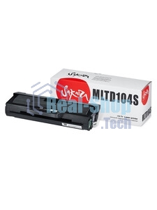 Картридж лазерный Sakura MLTD104S для Samsung ML-1660/1665/1667/SCX-3200/3205, черный, 1500 к.