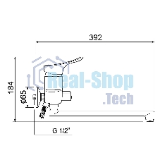 SL120-006E Смеситель для ванны, ø40