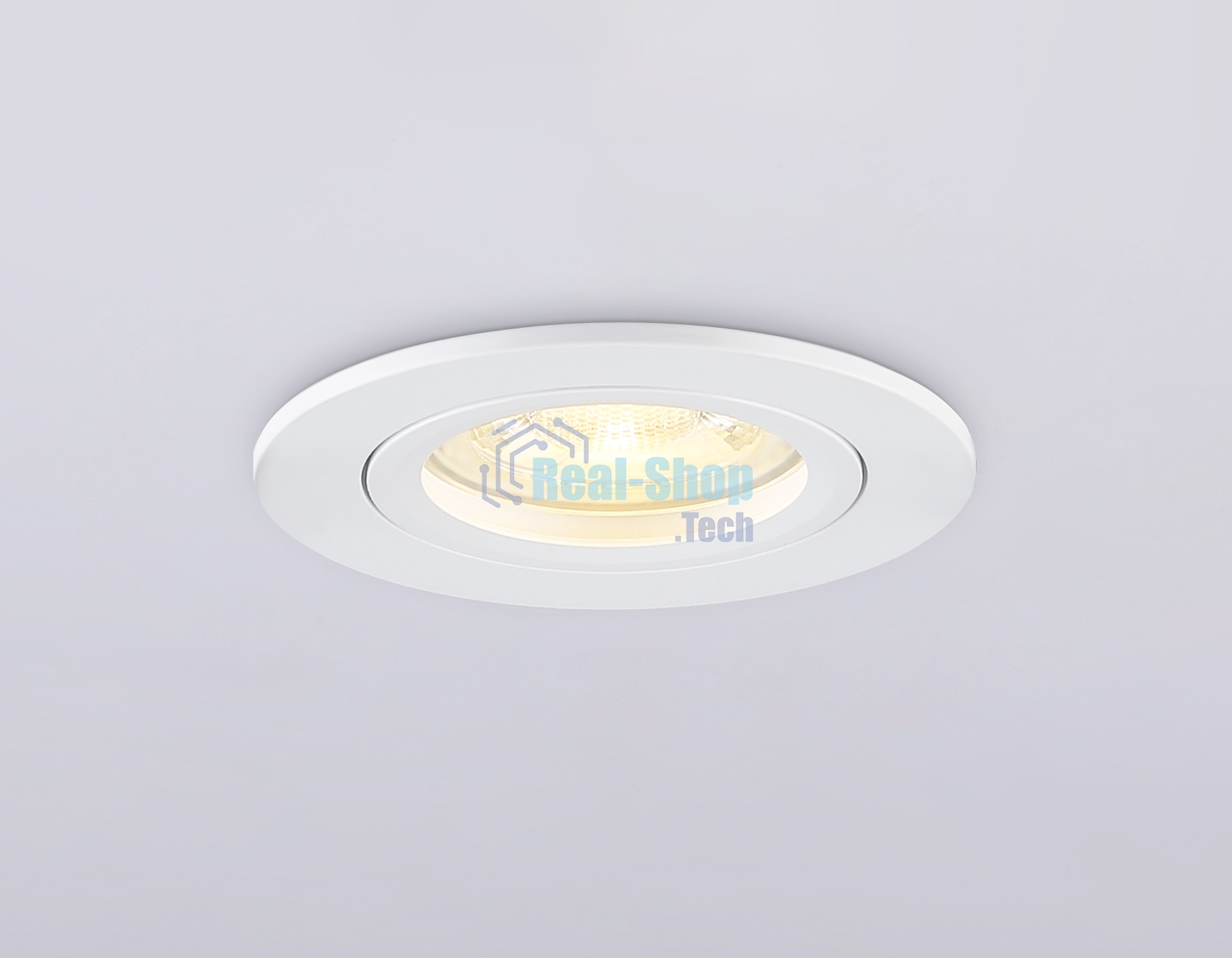 Светильник встраиваемый Ambrella light TN102450 WH белый GU5.3 D85*28