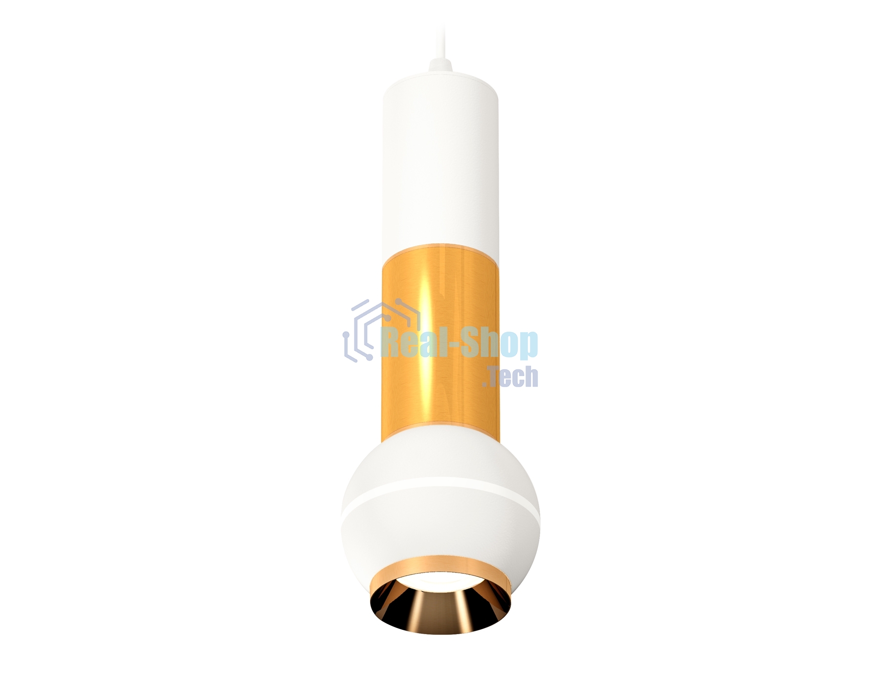 Светильник Ambrella XP1101030 SWH/PYG белый песок/золото желтое полированное MR16 GU5.3 LED 3W 4200K