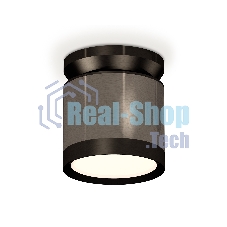 Светильник Ambrella Light XS8115010 DCH/PBK черный хром/черный полированный GX53 (N8902, C8115, N8113)
