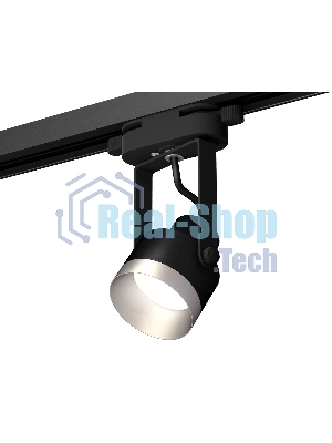 Светильник Ambrella light XT6602043 PBK/MCH черный полированный/хром матовый MR16 GU10 (C6602, N6133)