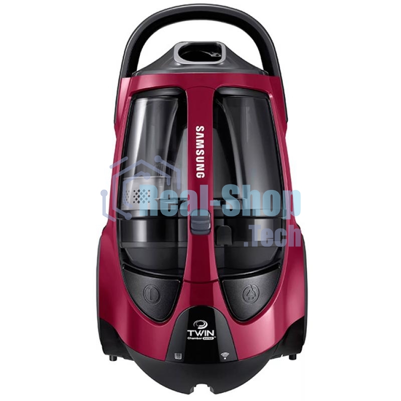 Пылесос Samsung VCC885HH3P красный, 430/2200 Вт, уборка сухая, пылесборник контейнер 2 л