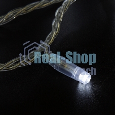 Гирлянда Neon-night Нить 10м, постоянное свечение, прозрачный ПВХ, 24В, белый