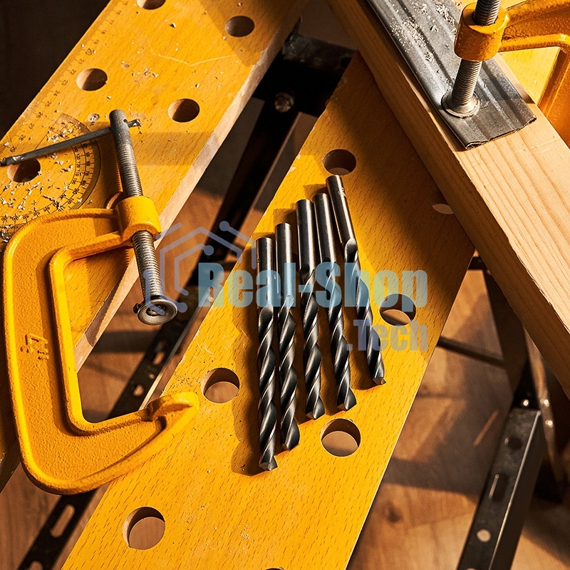 Сверло по металлу Kranz 10,0 мм HSS (5 шт. в упаковке) DIN 338