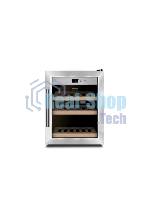 Винный шкаф CASO WineSafe 12 Classic черный, 1 отсек, 12 бут., класс A