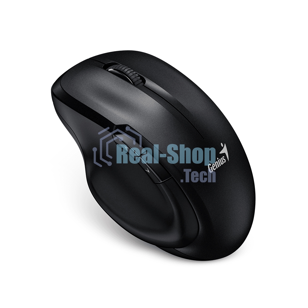 Мышь беспроводная Genius Ergo 8200S черный, 1200 dpi, радиоканал, USB, кнопки - 5