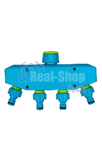 Разветвитель четырехканальный, с внутренней резьбой 3/4