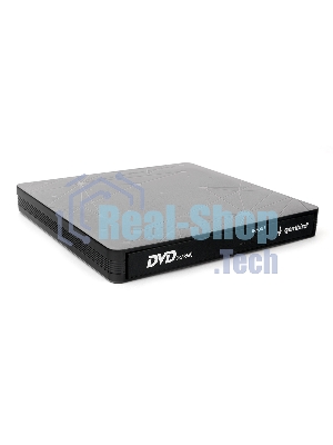 Оптический привод внешний с интерфейсом USB Gembird DVD-USB-03 пластик, черный