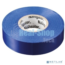 Изолента ПВХ Navigator 15 мм (рул.10м) син. NIT-B15-10/B
