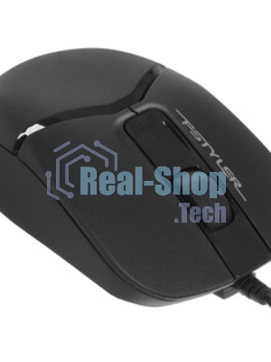 Мышь проводная A4Tech Fstyler FM12S черный, 1200 dpi, USB, кнопки - 3