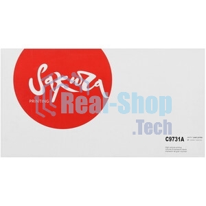 Картридж лазерный Sakura C9731A для принтера HP Laser Jet 5500/5550, синий, 12000 к.