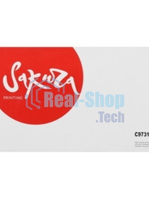 Картридж лазерный Sakura C9731A для принтера HP Laser Jet 5500/5550, синий, 12000 к.