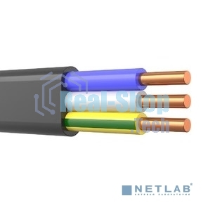 Кабель Rexant 01-8273-2 ВВГ-Пнг(А)-LS 3x4 мм, 100 м., ГОСТ