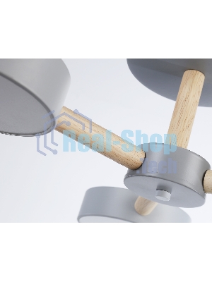 Светильник Ambrella light FL4822/3 GR серый 3000K-6400K 40W D580*160 (ПДУ ИК)