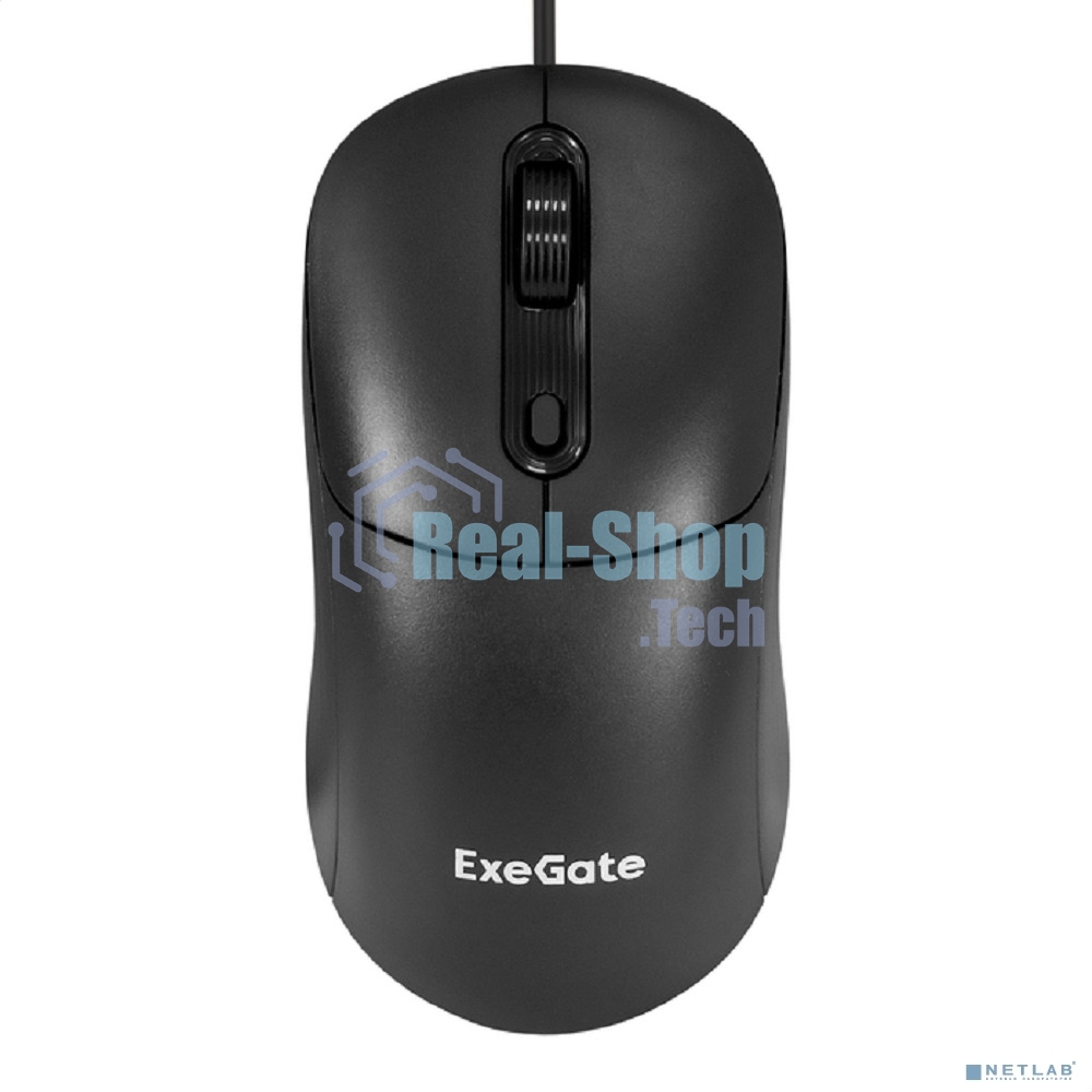 Мышь проводная ExeGate Professional Standard SL-9063 черный, 3600 dpi, USB, кнопки - 4