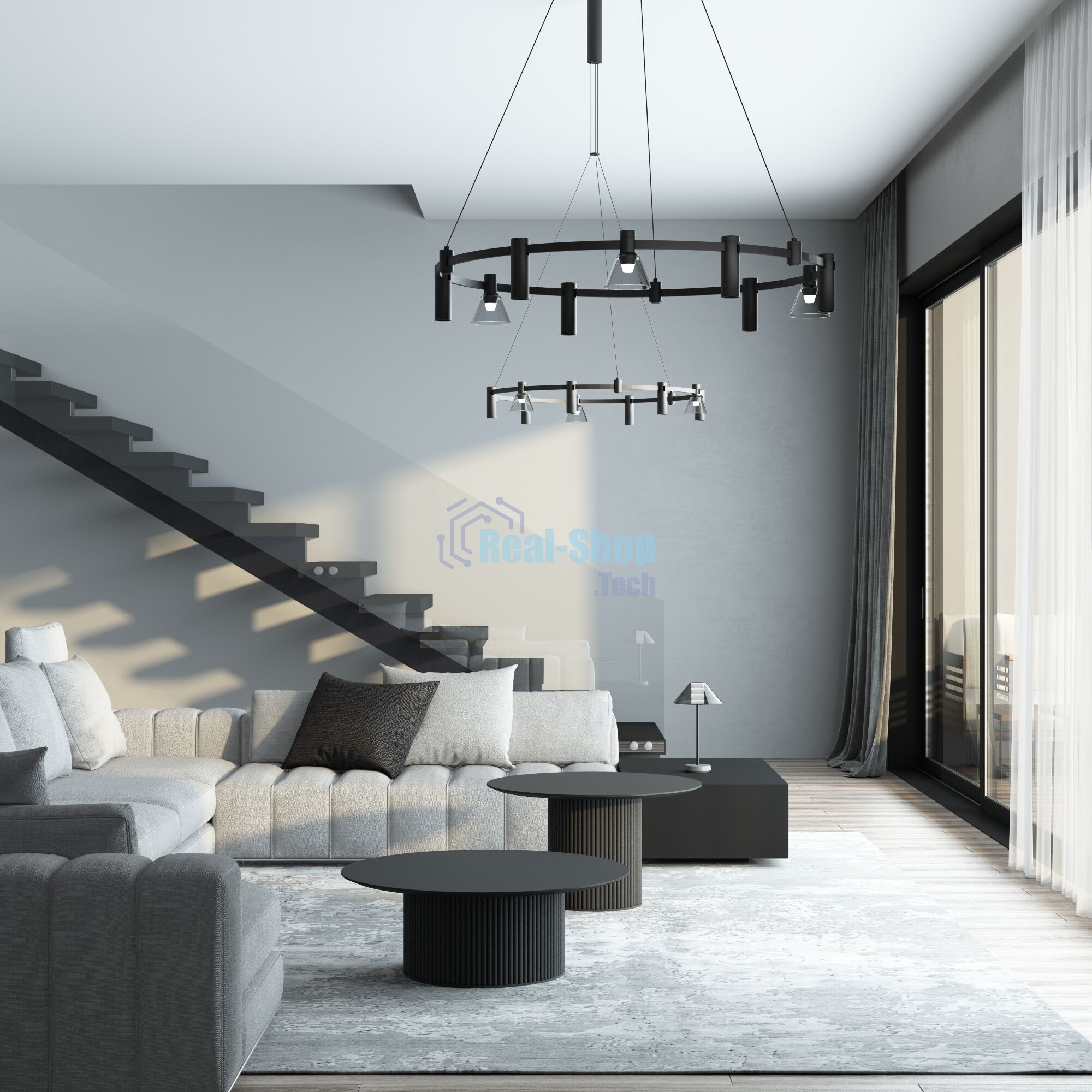 Трековый светильник 85114/01 5W 3000K  (чёрный) Esthetic Magnetic