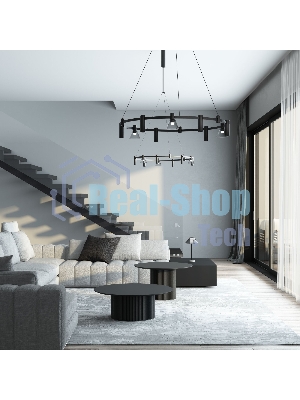 Трековый светильник 85114/01 5W 3000K  (чёрный) Esthetic Magnetic