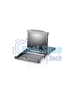 Коммутаторы консоли ATEN SINGLE RAIL 16P PS/2-USB LCDKVMP 17INCH (CL5716MR).