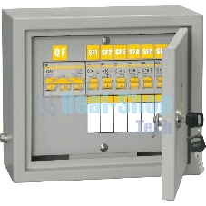 Щит ОЩВ-6/ОЩВ-3-63-6-0 (ВВ63А 6х16А) IP31 ИЭК MSM10-3N-06-31