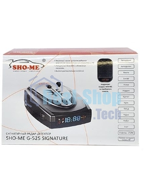 Радар-детектор Sho-Me G-525 Signature GPS приемник